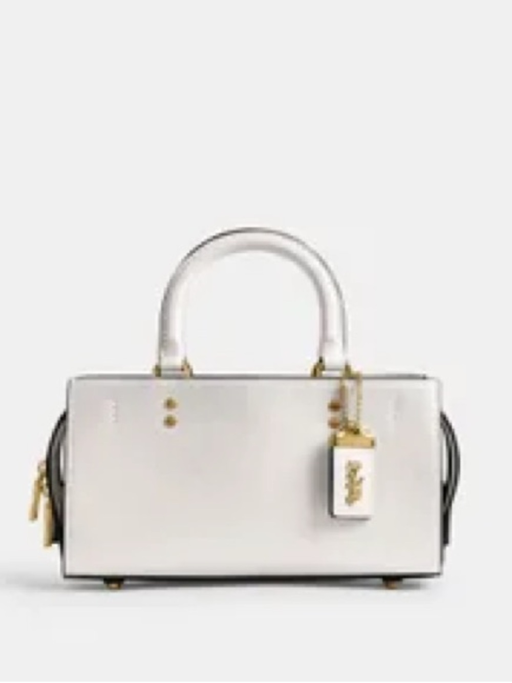 NWT Coach Rogue Bag 26 in chalk / white